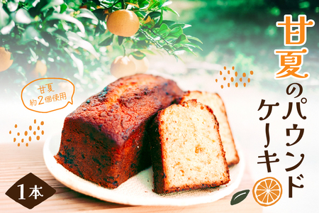 甘夏のパウンドケーキ 1本 広島県 呉市 ku210-001-r