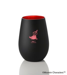 ムーミンタンブラー／Black+Red（リトルミイ） ku186-034-r
