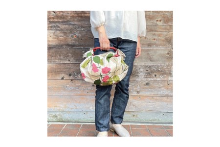 ウオーク社 ふろしきハンドセット（ペンサミエント/ベージュ）風呂敷 ふろしきバッグ バッグ ハンドル 持ち手 取っ手 シビラ おしゃれ 可愛い かわいい ギフト プレゼント 送料無料 広島県 呉市 ku079-031-r