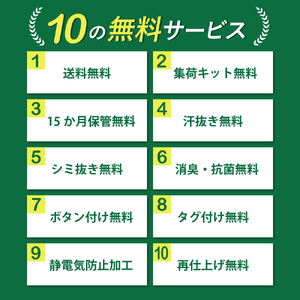 【クリーニングパンダ】スタンダード衣類詰め放題10点パッククーポン 宅配 クリーニング スーツ アンサンブル コート ジャケット 子供服 最長15か月保管 除菌 通常シミ抜き ボタン付け 洗濯 広島県 呉市