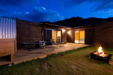 GLAMPISPA瀬戸内 宿泊補助券 15,000円分 グランピング 女子会 ラグジュアリー 旅行 ゆったり 思い出 広島県 呉市 ku110-001-r