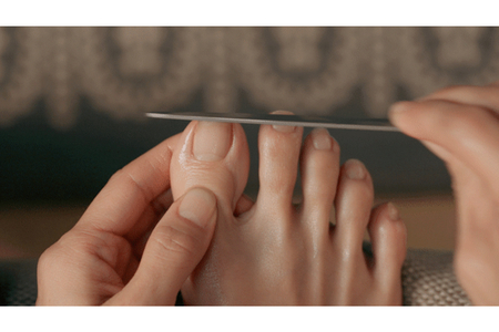 すこやか足爪やすり＆化粧用オリーブオイルセット　つめやすり ネイル用品 ネイルケア ネイルオイル