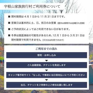 【宇根山家族旅行村】 キャンプ場・宇根山天文台 ご利用券 3,000円分 キャンプ 宿泊 バーベキュー 星空 旅行 天文台 広島県三原市 131001