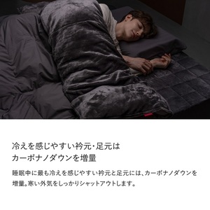 ブレインスリープ コンフォーター パーフェクト ウォーム EX クイーン(QUEEN)掛け布団 ふとん カバー不要 断熱 毛布 サステナブル 219004