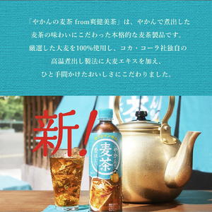 やかん の 麦茶 from 爽健美茶 PET 650ml 24本 セット 広島 三原 コカ