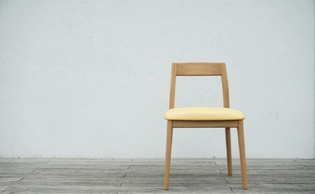 【サクラサク】椅子 Mio 美桜（ホワイトオーク材） S-2 ブラック