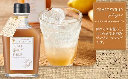 クラフトジンジャーシロップ&コーラ