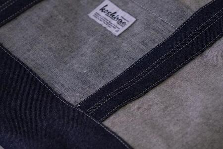 デニムトートバッグA4サイズ