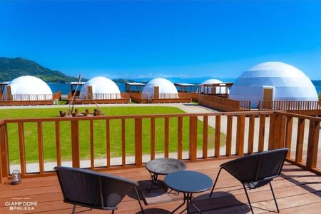 グランドーム瀬戸内しまなみ　グランピング宿泊ギフト券（9000円分）【瀬戸内 グランピング 旅行 旅行券 尾道市 】