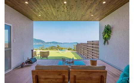 瀬戸内海の絶景グランピング「LEMON FARM GLAMPING しまなみ」宿泊補助券 60,000円分