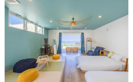 バレルサウナ付き絶景グランピング「LEMON FARM GLAMPING しまなみ」宿泊補助券 60,000円分