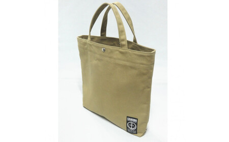 TR-A4縦（A4ファイル対応）カーキ［尾道 帆布鞄 彩工房］