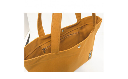 TR-B4肩掛けトート（Ｂ4対応）キャメル［尾道 帆布鞄 彩工房］