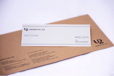 ONOMICHI U2「GIFT CARD」