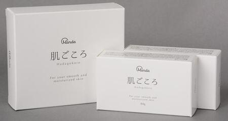 【万田発酵スキンケアシリーズ】肌ごころ（固形石けん）４個セット