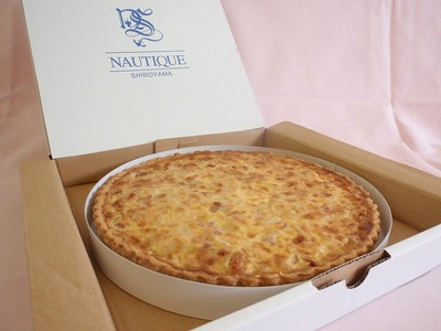 【ナティーク城山】パンチェッタと玉ねぎのキッシュ（思わず白ワインが欲しくなる）