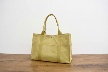 【尾道帆布】丈夫で使いやすい｜ショルダートート（ベージュ）