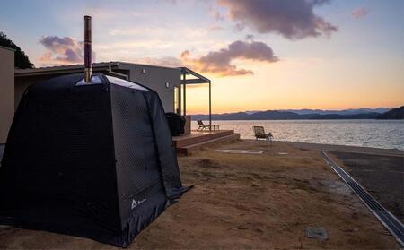 【広島・尾道】 百島のビーチでテントサウナ | 2時間利用