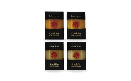 特選！尾道産　旬の果物のジャム　4本セット