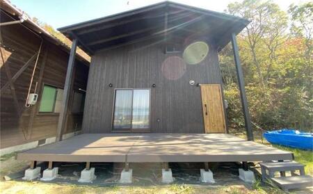 瀬戸内の離島・百島の宿　ヒトツルHitotsuru in Setouchi「seaside」2名様 ご宿泊券（1泊分）セルフキッチンありのプライベート空間