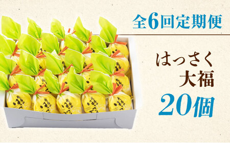 【6回定期便】はっさく大福20個入 [BADH031]大福