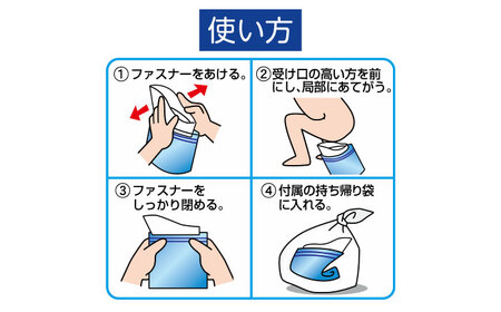 携帯ミニトイレ プルプルS 2個入（×5セット）[BACL005] 携帯トイレ