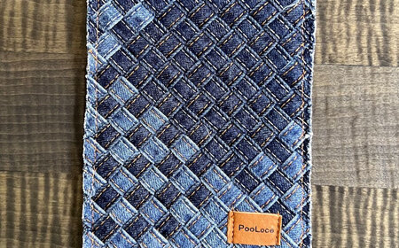 カードケース デニム加工職人の手仕事から生まれた『デニムループ カードケース』 [BADK017]