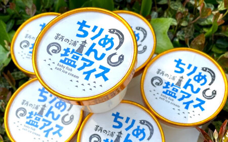鞆の浦限定ご当地《ちりめん塩アイス》 100ml×6個 [BAFO002]アイス