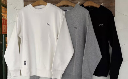 ふるさと納税 服 広島県 福山市 スウェット FYC 福山キャッスル 裏パイルスウェット ブラック M ユニセックス スウェット 広島県福山市／有限会社ホルス BAFG0… スウェット FYC 福山キャッスル 裏パイルスウェット グレー XL