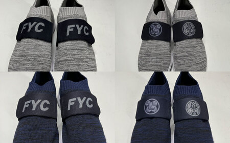 FYC 福山キャッスル スニーカー グレー Sサイズ ユニセックス 広島県福山市/有限会社ホルス [BAFG046]