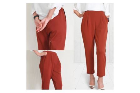 No.365 ミセスファッション福袋3Lサイズ日本製婦人ボトムパンツサンプル含む3点