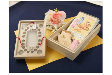 No.153 乳歯ケース　おいたちの小箱　エチュード