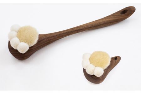 ネコ型ボディブラシ　ハンディタイプ No.755