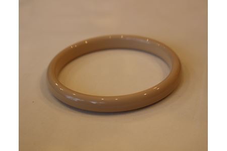 SHINBEY　漆バングル　ベージュ　S No.247