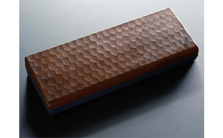 No.451 HHKB専用亀甲名栗ウォールナット製パームレスト＆ルーフ 200g