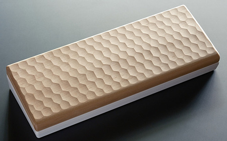 HHKB専用亀甲名栗メープル製パームレスト＆ルーフ 200g No.1026