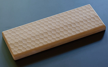 HHKB専用亀甲名栗メープル製パームレスト＆ルーフ 200g No.1026