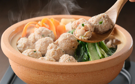 No.1055 ヤゲン軟骨入りつみれ 500g×2パック(合計1kg)/鶏肉 鍋 ミンチ