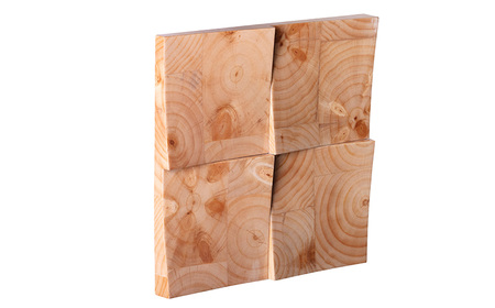 No.1115-01 【壁面装飾オブジェ】瓦～kawara～/鼈甲（黄）　2500g