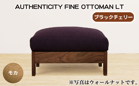 （ブラックチェリー）AUTHENTICITY FINE OTTOMAN LT M（モカ） No.1118-02