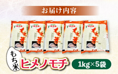 福田農場のもち米（ヒメノモチ1kg×5袋）[APBM003] もち米