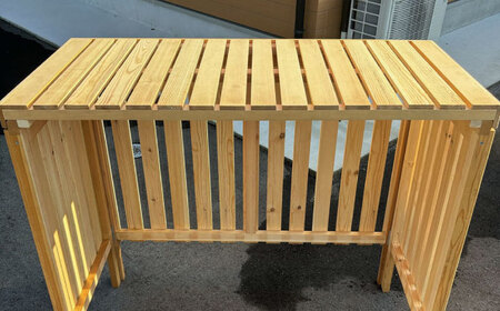 エアコン室外機カバー【無塗装品】[APCP001] エアコンカバー