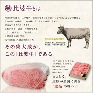 【比婆牛】A5～A4ランク　ロースステーキ　600g(200g×3枚)【配送不可地域：離島】【1150090】