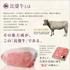 【比婆牛】A5～A4ランク　モモ・バラ焼肉セット　300g【配送不可地域：離島】【1372409】