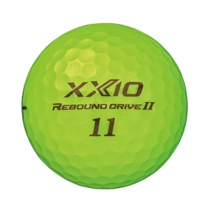 ゼクシオ リバウンド ドライブ2 3ダース ライムイエロー 2023年モデル 純正 ダンロップ ゴルフボール ドライブ II ドライブ ツー XXIO [1619]