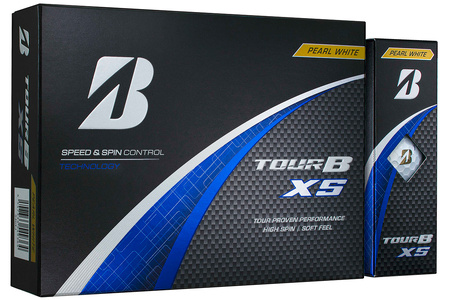 TOUR B XS ゴルフボール パールホワイト 2024年モデル 1ダース ブリヂストン 日本正規品 ツアーB｜プレゼント 贈り物 golf [1855]