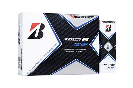 【2604-1192】ブリヂストンゴルフボール『TOUR B XS』 コーポレートカラー