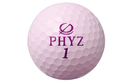 ブリヂストンゴルフボール「PHYZ5」パールピンク色 2ダースセット [1523]