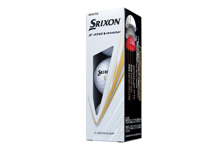 ダンロップゴルフボール 2025年モデル スリクソン Z-STAR ダイヤモンド 1ダース【色：ホワイト】｜プレゼント 贈り物 golf [1894]