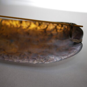 銀製お香立て アロマ 職人技 銀 1点もの｜線香 インセンスホルダー おしゃれ 香皿 SV925 [1785]